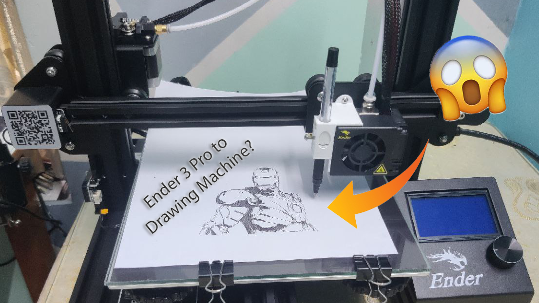 Converting Ender 3 pro to a drawing machine